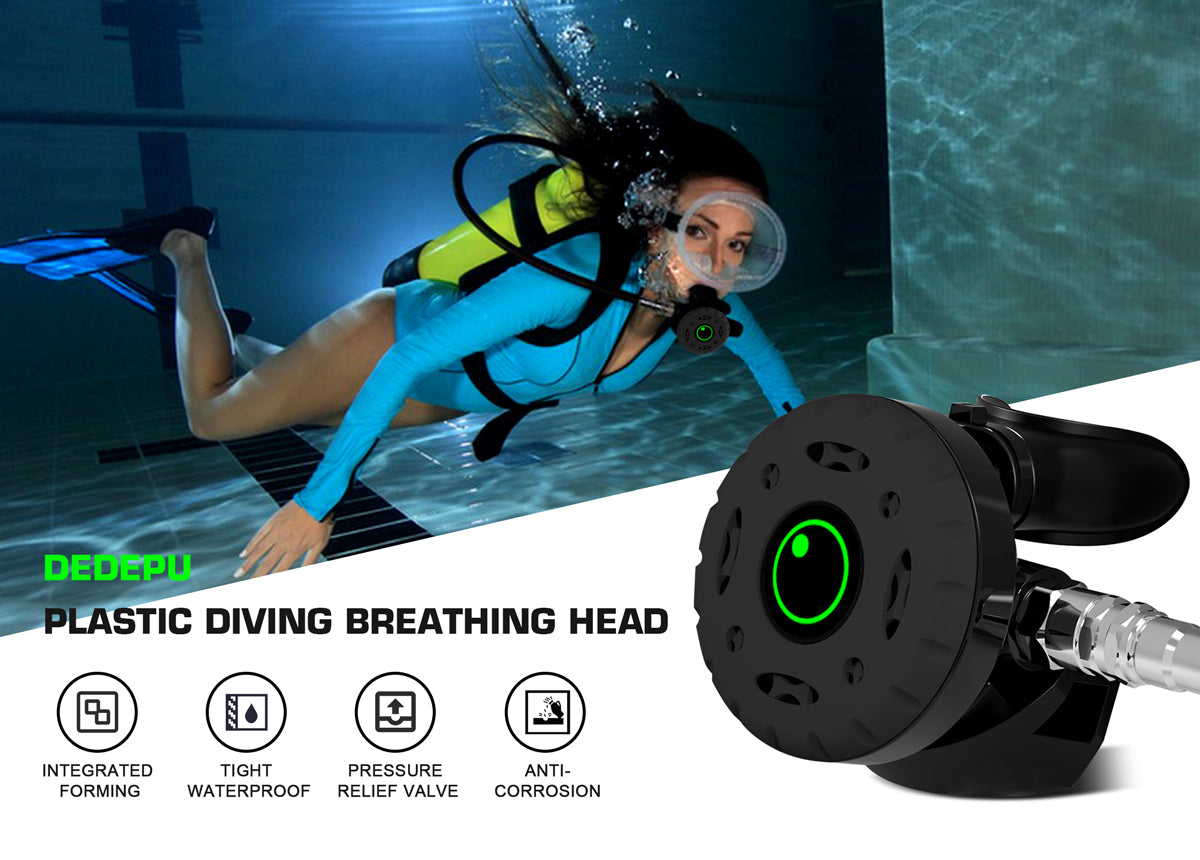 DEDEPU Plastic Diving Breathing Head Image 1