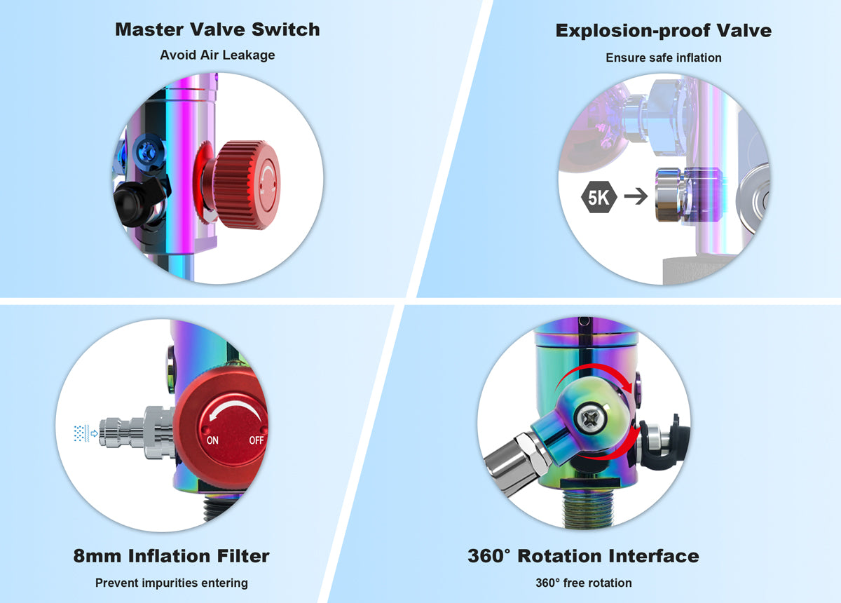 Color-plated Copper-made First-stage Pressure-reducing Valve Image 3