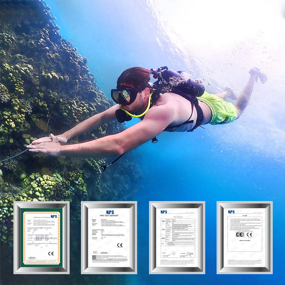 DEDEPU D600 2.3L scuba tank