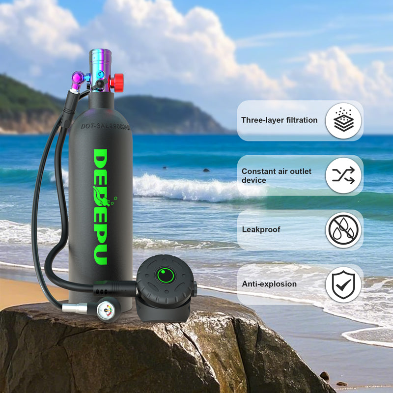 DEDEPU D600 2.3L scuba gear