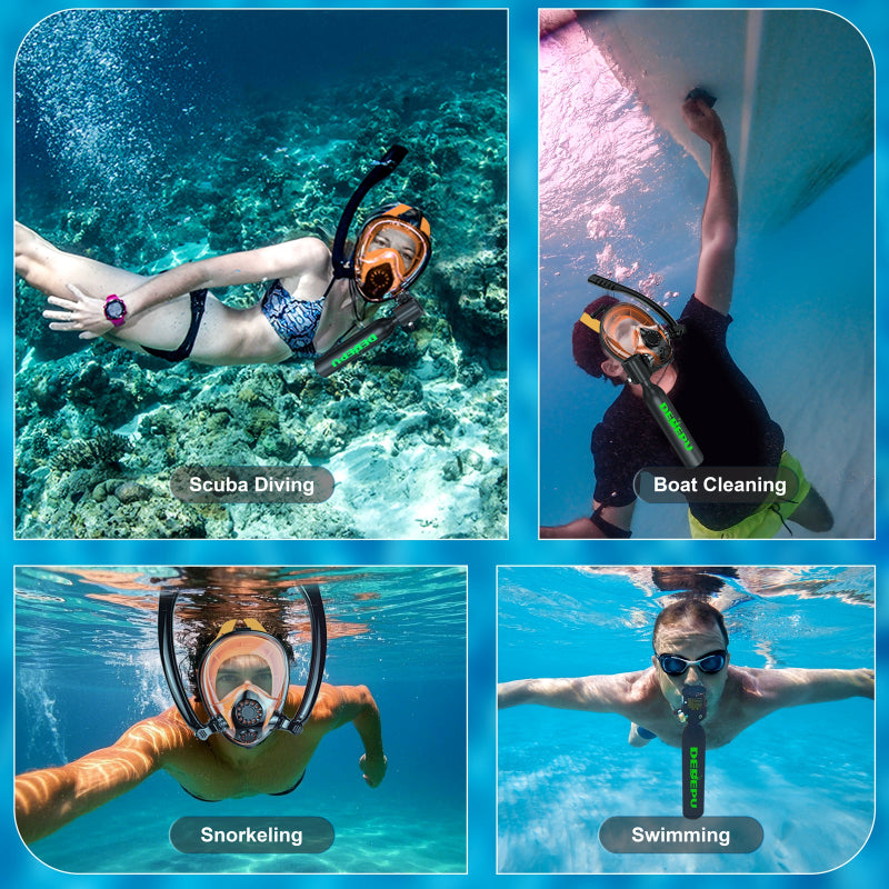 DEDEPU S3000 0.5L Mini Scuba Tank with Mask